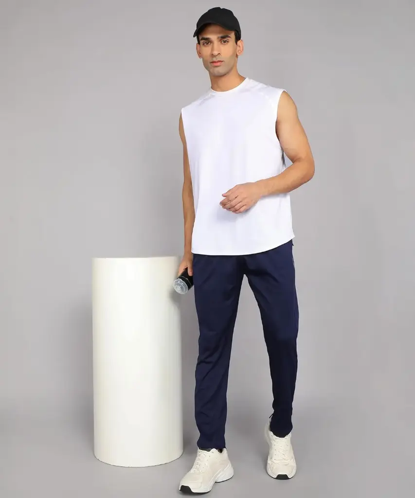 Lycra Black Track Pant